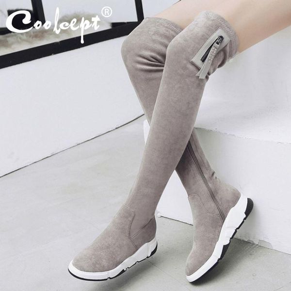 boots coolcept 2021 real leather women over knee black zipper stretch round toe comfortable shoes size 34-39
boots coolcept 2021 real leather women over knee black zipper stretch round toe comfortable shoes size 34-39
