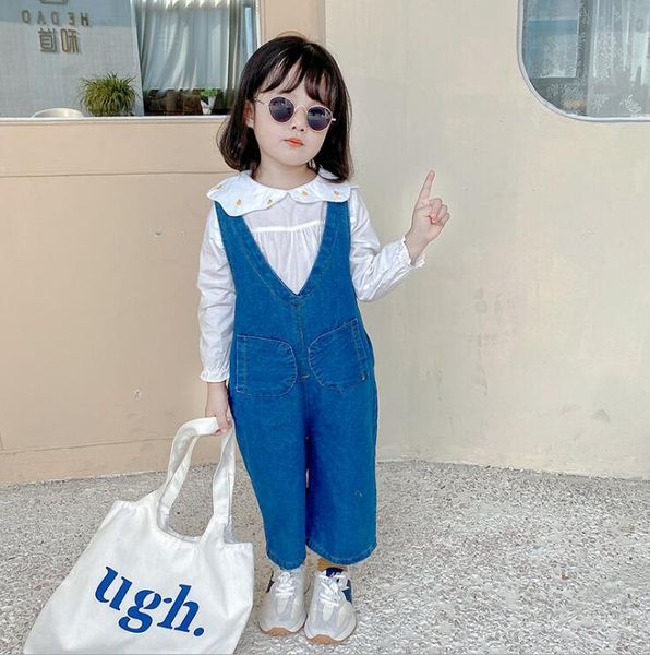 jumpsuits 2021 wholesale girls boys denim overalls autumn cotton fashion kids pants 1-7 years ws389, Blue
jumpsuits 2021 wholesale girls boys denim overalls autumn cotton fashion kids pants 1-7 years ws389, Blue