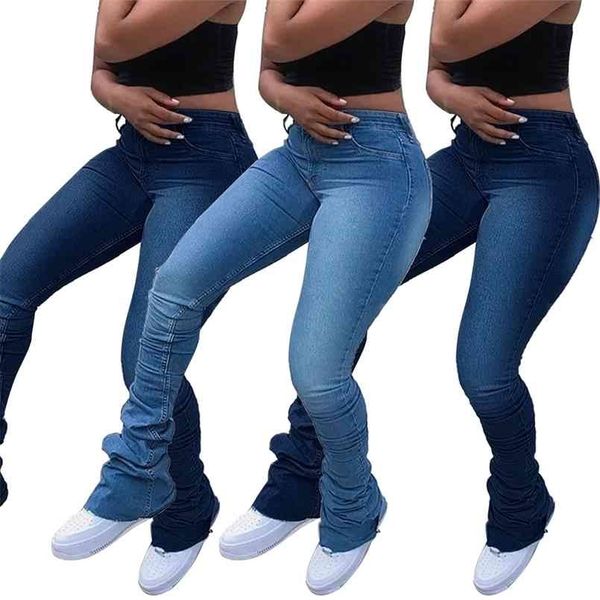 spring autumn bell bottom mom jeans casual light blue mid waist skinny stacked femme fashion skinny 90s denim flared pants 210809
spring autumn bell bottom mom jeans casual light blue mid waist skinny stacked femme fashion skinny 90s denim flared pants 210809