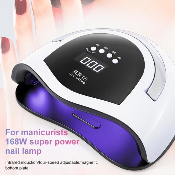 nail lamp auto-sensing device 4 timing modes three speeds dual light source quick-drying nails art manicure tools dryers1
nail lamp auto-sensing device 4 timing modes three speeds dual light source quick-drying nails art manicure tools dryers1