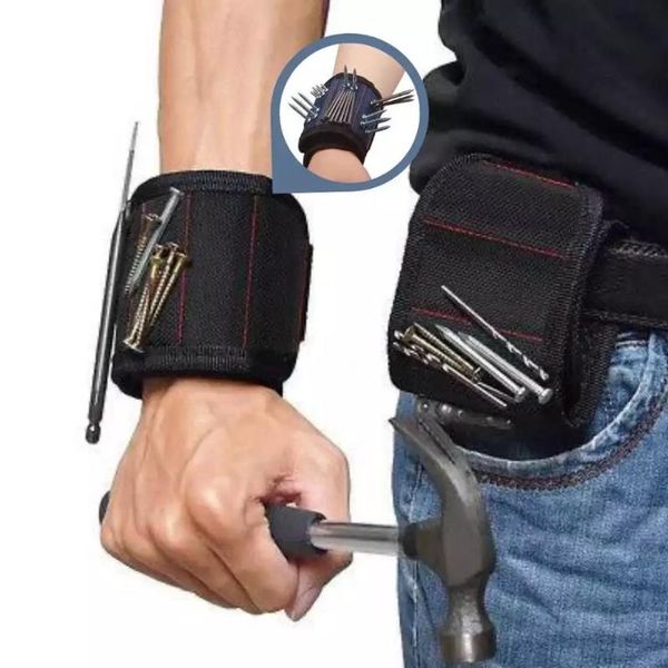 tool organizers 2 pcs magnetic wristband toolkit belt screw scissor holder storage wrist adsorb screws quality accessories
tool organizers 2 pcs magnetic wristband toolkit belt screw scissor holder storage wrist adsorb screws quality accessories