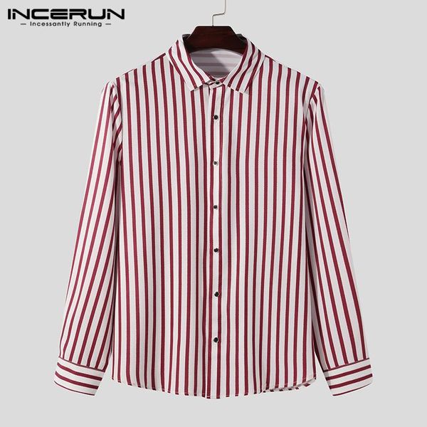 fashion men striped shirt long sleeve turn down collar 2021 button social business shirts brand streetwear chemise men's casual, White;black
fashion men striped shirt long sleeve turn down collar 2021 button social business shirts brand streetwear chemise men's casual, White;black
