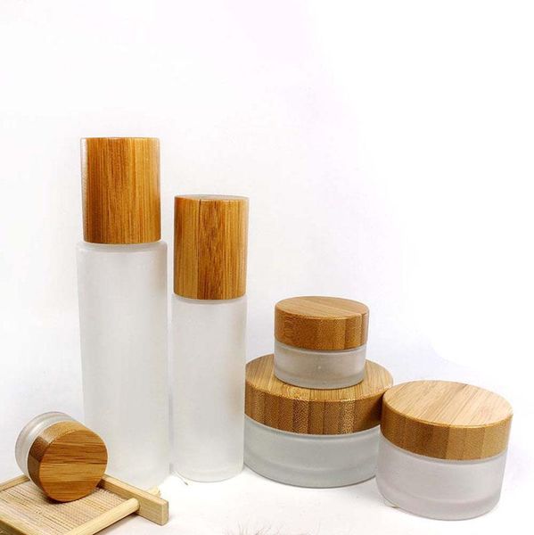 storage bottles & jars bamboo cover transparent frosted glass emulsion spray bottle cosmetic skin cream packaging container 120ml 100ml engr
storage bottles & jars bamboo cover transparent frosted glass emulsion spray bottle cosmetic skin cream packaging container 120ml 100ml engr