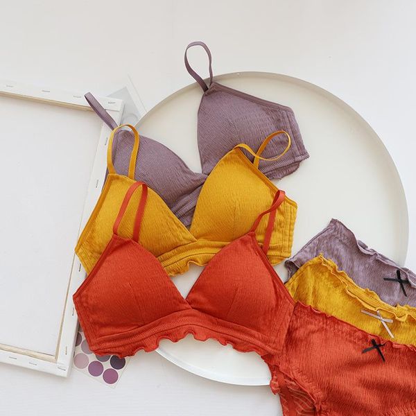 bras sets bra set for cotton within thin pad girls teens underwear teenagers young ladies lingerie pure color kids, Red;black
bras sets bra set for cotton within thin pad girls teens underwear teenagers young ladies lingerie pure color kids, Red;black