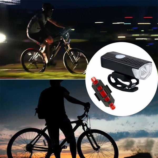 set bike front light + taillight usb rechargeable 3 modes bicycle warning lamp headlight led lights
set bike front light + taillight usb rechargeable 3 modes bicycle warning lamp headlight led lights