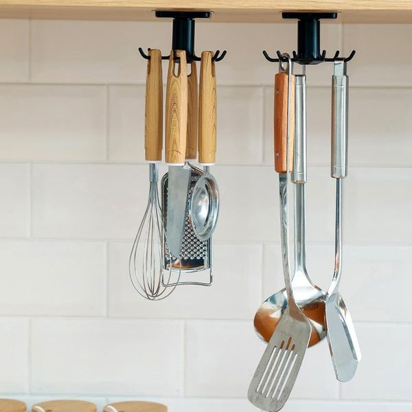 kitchen cutlery organizer accessories storage rack 360 degrees rotated hooks shelf dish drainer & organization
kitchen cutlery organizer accessories storage rack 360 degrees rotated hooks shelf dish drainer & organization
