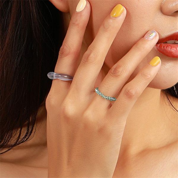 wedding rings luokey korea summer fashion acrylic ring for women sweet color girls birthday party simple beads set anillos mujer jewelry, Slivery;golden
wedding rings luokey korea summer fashion acrylic ring for women sweet color girls birthday party simple beads set anillos mujer jewelry, Slivery;golden