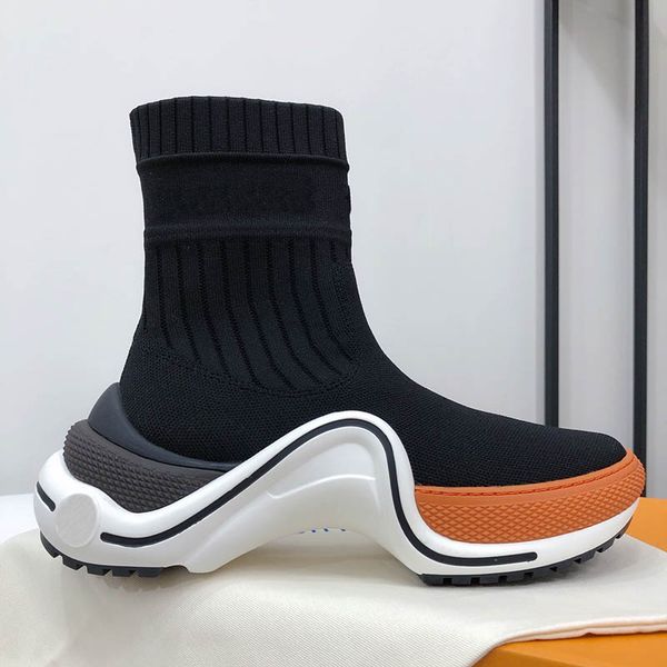 lady thick soled fabric shoes breathable socks shoe luxury fashion brand sneakers size 35-41 model sdsh03, Black
lady thick soled fabric shoes breathable socks shoe luxury fashion brand sneakers size 35-41 model sdsh03, Black