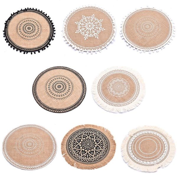 mats & pads round table placemat nordic style non-slip heat insulation furniture decoration mat coffee cup
mats & pads round table placemat nordic style non-slip heat insulation furniture decoration mat coffee cup