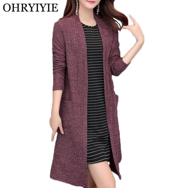 women's sweaters ohryiyie plus size 5xl women casual long sleeve knit cardigans 2021 fashion thick warm crochet tricotado cardigan, White;black
women's sweaters ohryiyie plus size 5xl women casual long sleeve knit cardigans 2021 fashion thick warm crochet tricotado cardigan, White;black