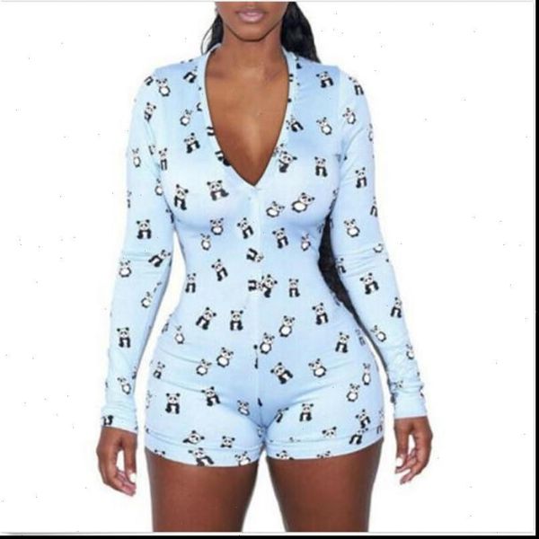 womens jumpsuit women v neck animal print bodycon sleepwear button bodysuit shorts leotard long sleeve party streewear, Black;white
womens jumpsuit women v neck animal print bodycon sleepwear button bodysuit shorts leotard long sleeve party streewear, Black;white