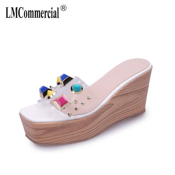 slippers womens transparent sandy beach with high heel and thick sole, slippery fish mouth cool slipper female flip flops women, Black
slippers womens transparent sandy beach with high heel and thick sole, slippery fish mouth cool slipper female flip flops women, Black