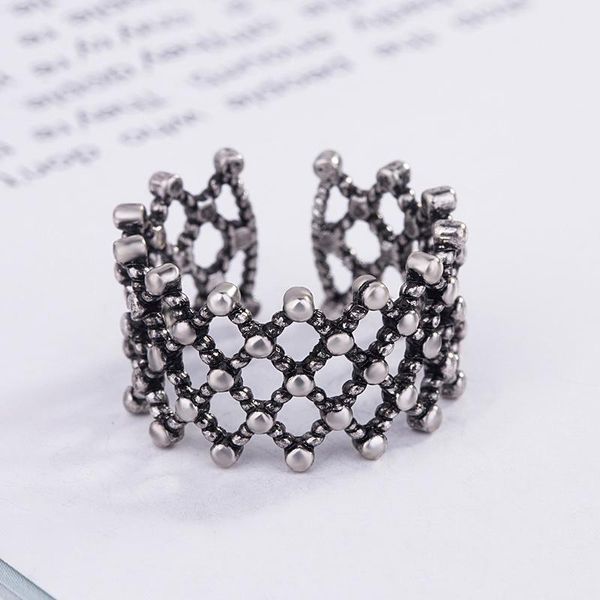 wedding rings 2021 bijoux silver big hollow women gift ladies adjustable size antique ring joyas de plata anillos, Slivery;golden
wedding rings 2021 bijoux silver big hollow women gift ladies adjustable size antique ring joyas de plata anillos, Slivery;golden