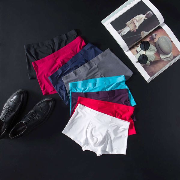 monvimi men's underwear one piece ice silk seamless breathable flat angle ultra thin summer youth elastic solid color, Black;white
monvimi men's underwear one piece ice silk seamless breathable flat angle ultra thin summer youth elastic solid color, Black;white