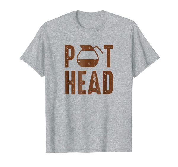 pot head coffee lovers t-shirt, White;black
pot head coffee lovers t-shirt, White;black