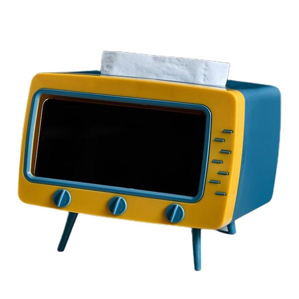 tissue boxes & napkins box holder tv shaped with phone mount storage paper towel organizer for bathroom living room bedroom
tissue boxes & napkins box holder tv shaped with phone mount storage paper towel organizer for bathroom living room bedroom