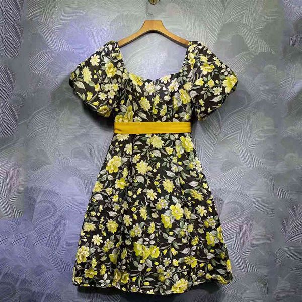dress seqinyy ed in vintage 2021 spring summer fashion design female track yellow flowers jacquard ball, Black;gray
dress seqinyy ed in vintage 2021 spring summer fashion design female track yellow flowers jacquard ball, Black;gray