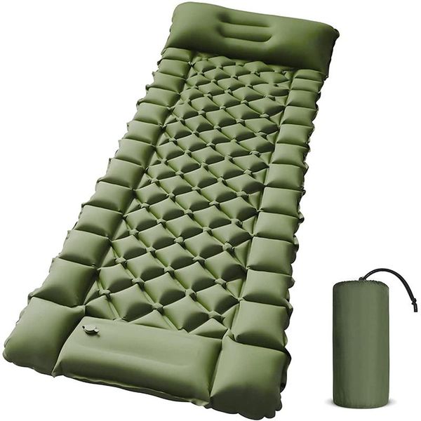outdoor pads elos-camping sleeping pad-foot press inflatable lightweight mat with air pillow for backpackingtraveling camping
outdoor pads elos-camping sleeping pad-foot press inflatable lightweight mat with air pillow for backpackingtraveling camping