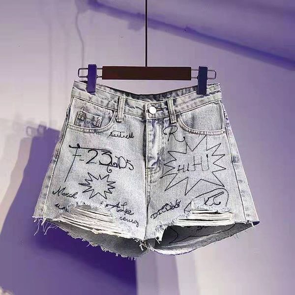 women's jeans 2021 arrival summer european style women loose casual button fly straight shorts cotton denim embroidery ripped w122 yod3, Blue
women's jeans 2021 arrival summer european style women loose casual button fly straight shorts cotton denim embroidery ripped w122 yod3, Blue