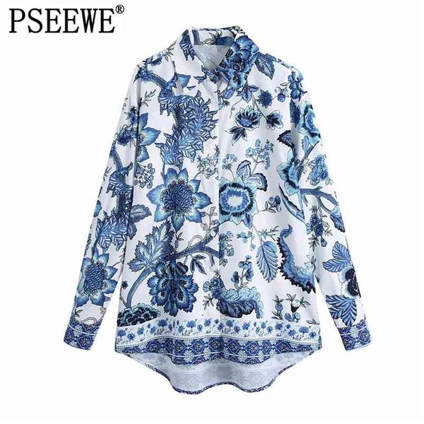 vintage blue floral print female shirt spring streetwear button up long sleeve oversize women blouse 210519, White
vintage blue floral print female shirt spring streetwear button up long sleeve oversize women blouse 210519, White