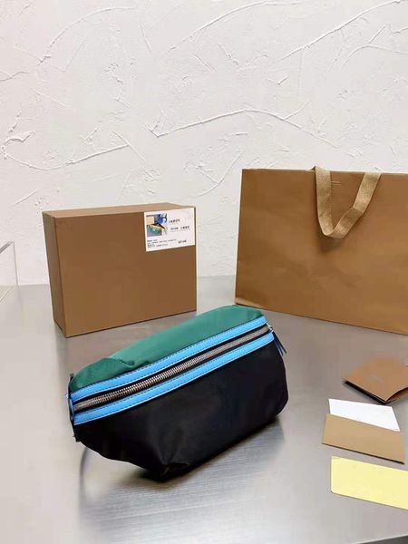 cool fashion waist bag contrasting color design chest bags nylon+ leather fannypack shouldercrossbody purse wide black strap pocket
cool fashion waist bag contrasting color design chest bags nylon+ leather fannypack shouldercrossbody purse wide black strap pocket