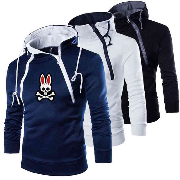 autumn and sports mens fleece hoodie black hoodie mens long-sleeved sweater double-chain hoodie solid color hooded psycho & bunny print anim
autumn and sports mens fleece hoodie black hoodie mens long-sleeved sweater double-chain hoodie solid color hooded psycho & bunny print anim