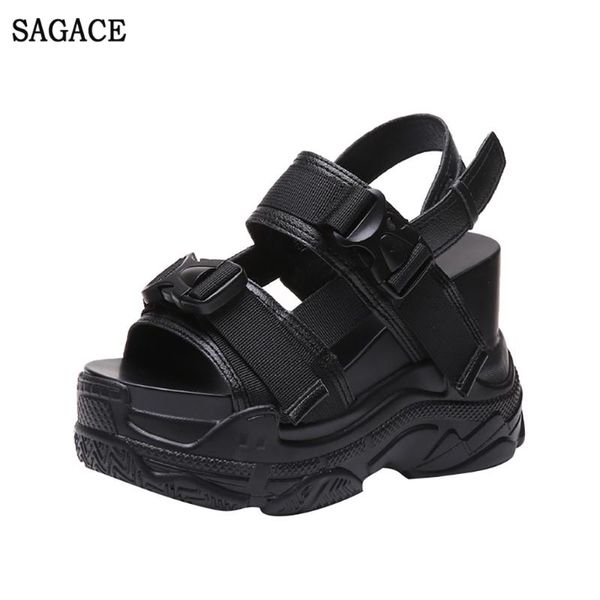 summer muffin bottom open-toed casual sandals women high heels sport shoes quality outsid ladies, Black
summer muffin bottom open-toed casual sandals women high heels sport shoes quality outsid ladies, Black