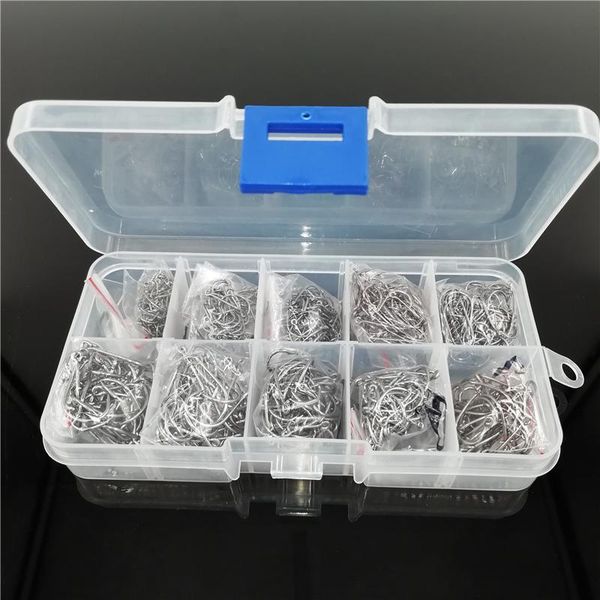 pcs freshwater fishing hooks carp fishhooks barbed single hook with eye kit jigging bait catfish
pcs freshwater fishing hooks carp fishhooks barbed single hook with eye kit jigging bait catfish