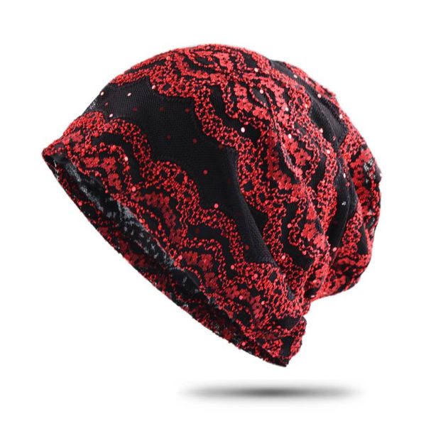 beanie/skull caps women sequins lace summer chemo hat thin breathable muslim turban, Blue;gray
beanie/skull caps women sequins lace summer chemo hat thin breathable muslim turban, Blue;gray