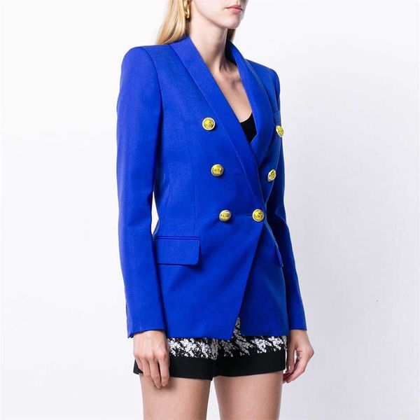 women's wool & blends s-xxl fashionable female elegant small blazer thin buttons solid lady suit double lapel collar breasted jacket a4, Black
women's wool & blends s-xxl fashionable female elegant small blazer thin buttons solid lady suit double lapel collar breasted jacket a4, Black