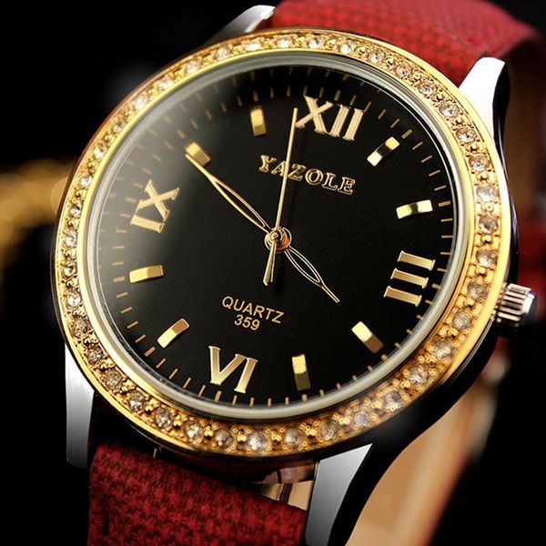 wristwatches yazole fashion leisure korean style women wristwatch charming diamond-encrusted dial life waterproof durable quartz movement 35, Slivery;brown
wristwatches yazole fashion leisure korean style women wristwatch charming diamond-encrusted dial life waterproof durable quartz movement 35, Slivery;brown