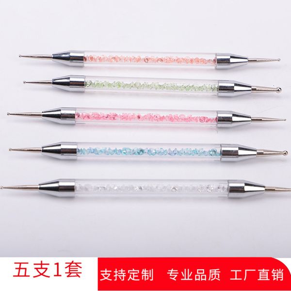 double pipe head pen 5 sets acrylic nail tools needle take point drill outline flower
double pipe head pen 5 sets acrylic nail tools needle take point drill outline flower