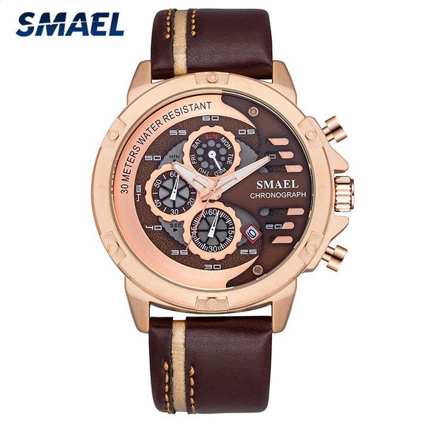 wristwatches watch men fashion casual quartz watches 12/24h day and date display wrist leather waterproof relogio masculino, Slivery;brown
wristwatches watch men fashion casual quartz watches 12/24h day and date display wrist leather waterproof relogio masculino, Slivery;brown