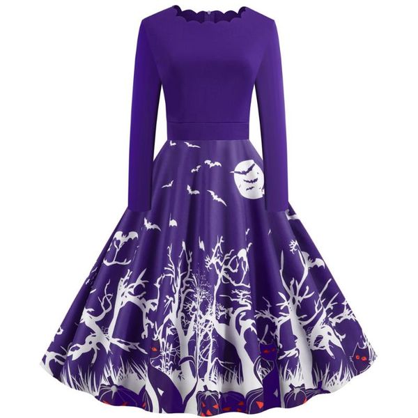 casual dresses hillsionly plus size fashion women's halloween digital printed waist long sleeve stitching a-line o-neck prom elegant ma, Black;gray
casual dresses hillsionly plus size fashion women's halloween digital printed waist long sleeve stitching a-line o-neck prom elegant ma, Black;gray