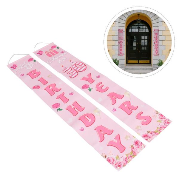 1pair polyester door curtain decor chic birthday hanging banner party couplet & drapes
1pair polyester door curtain decor chic birthday hanging banner party couplet & drapes