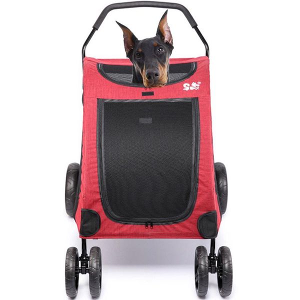 large dog stroller folding carrier pet travelling carry cart walking shopping trolley inner seat 64*80*64cm kennel parm car covers 
large dog stroller folding carrier pet travelling carry cart walking shopping trolley inner seat 64*80*64cm kennel parm car covers