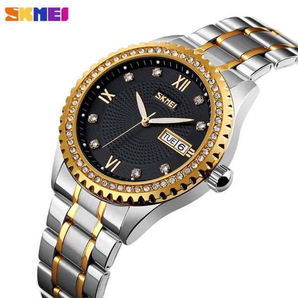wristwatches skmei automatic mechanical mens watch business stainless steel bracelet male clock week date quartz wristwatch, Slivery;brown
wristwatches skmei automatic mechanical mens watch business stainless steel bracelet male clock week date quartz wristwatch, Slivery;brown