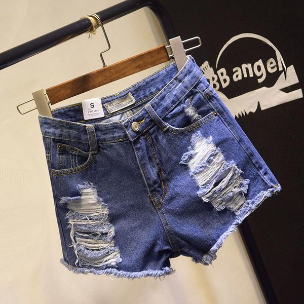 apparel vintage ripped hole fringe blue denim shorts women casual pocket jeans 2021 summer girl women's, White;black 
apparel vintage ripped hole fringe blue denim shorts women casual pocket jeans 2021 summer girl women's, White;black