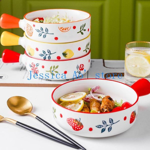 bowls 21cm strawberry fruit bowl breakfast noodles large salad kitchen cute dessert floral ceramic with handle
bowls 21cm strawberry fruit bowl breakfast noodles large salad kitchen cute dessert floral ceramic with handle