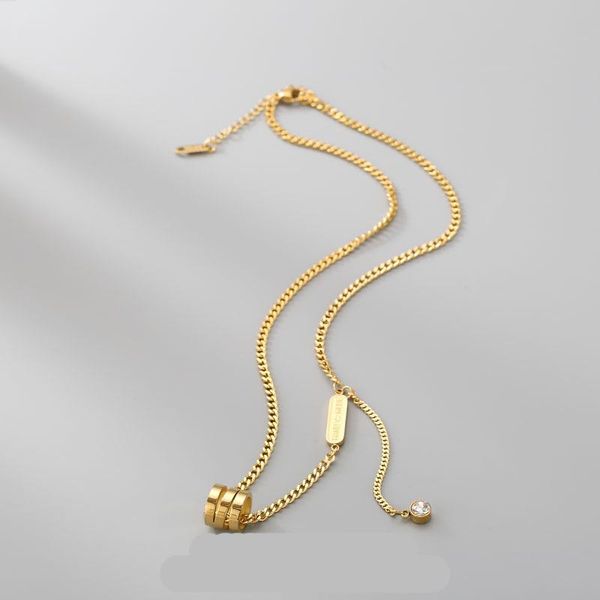 chains fashion titanium steel gold necklace for women gothic clavicle chain neckalce jewelry gift, Silver
chains fashion titanium steel gold necklace for women gothic clavicle chain neckalce jewelry gift, Silver