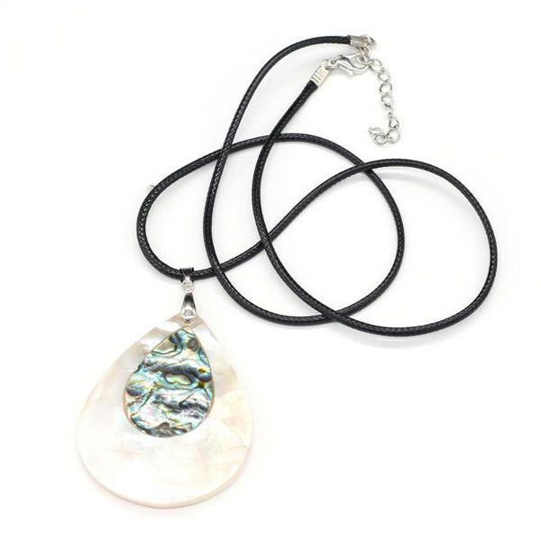 pendant necklaces natural shell necklace fashionable drop shape temperament for charm jewelry gifts size 45x55 mm, Silver
pendant necklaces natural shell necklace fashionable drop shape temperament for charm jewelry gifts size 45x55 mm, Silver