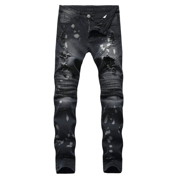 arrival four seasons jeans men fashion elasticity men's male cotton pencil pants,nz009, Blue
arrival four seasons jeans men fashion elasticity men's male cotton pencil pants,nz009, Blue