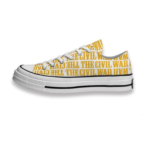 custom printed shoes music band logo the civil war sneakers low mens womens skateboard sport footwear diy trainers canvas casual shoe
custom printed shoes music band logo the civil war sneakers low mens womens skateboard sport footwear diy trainers canvas casual shoe