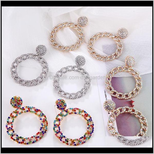 chandelier jewelry drop delivery 2021 big elegant round metal pendant luxury full colorful crystal earrings for women fashion accessories br, Silver
chandelier jewelry drop delivery 2021 big elegant round metal pendant luxury full colorful crystal earrings for women fashion accessories br, Silver