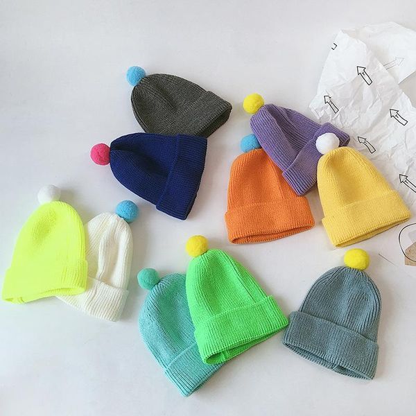 beanies baby hats korean candy-colored knitted hats, warm woolen caps, children's colored balls curled melon leather
beanies baby hats korean candy-colored knitted hats, warm woolen caps, children's colored balls curled melon leather