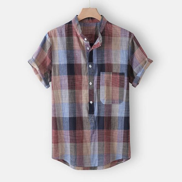 fashion lattice summer shirt men short multi pocket lapel sleeve shirts clothing 2021 men's casual, White;black
fashion lattice summer shirt men short multi pocket lapel sleeve shirts clothing 2021 men's casual, White;black