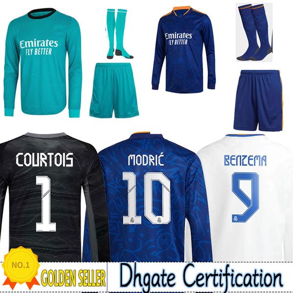 long sleeve full 2021 2022 madrid soccer jerseys home away 3rd fourth camiseta mens 21 22 benzema football shirts hazard alaba isco asensio, Black;yellow
long sleeve full 2021 2022 madrid soccer jerseys home away 3rd fourth camiseta mens 21 22 benzema football shirts hazard alaba isco asensio, Black;yellow
