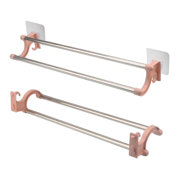 towel racks double-bar rack bar bathroom kitchen hanging holder stainless steel over door cabinet shelf tools
towel racks double-bar rack bar bathroom kitchen hanging holder stainless steel over door cabinet shelf tools