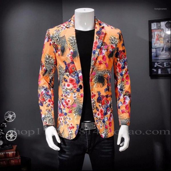 men's suits & blazers 2021 spring print fashion printing flower suit casual large size jacket hairstylist nightclub singer costumes, White;black
men's suits & blazers 2021 spring print fashion printing flower suit casual large size jacket hairstylist nightclub singer costumes, White;black