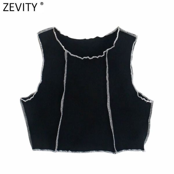 women o neck sleeveless chic camis tank ladies reverse lane design knitted vest slim t-shirt casual crop ls9176 210416, White
women o neck sleeveless chic camis tank ladies reverse lane design knitted vest slim t-shirt casual crop ls9176 210416, White